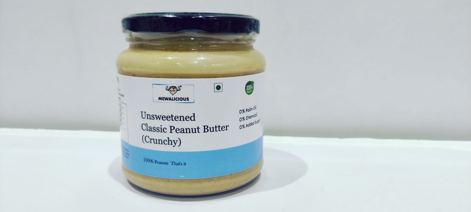 Unsweetened Classic Crunchy Peanut Butter